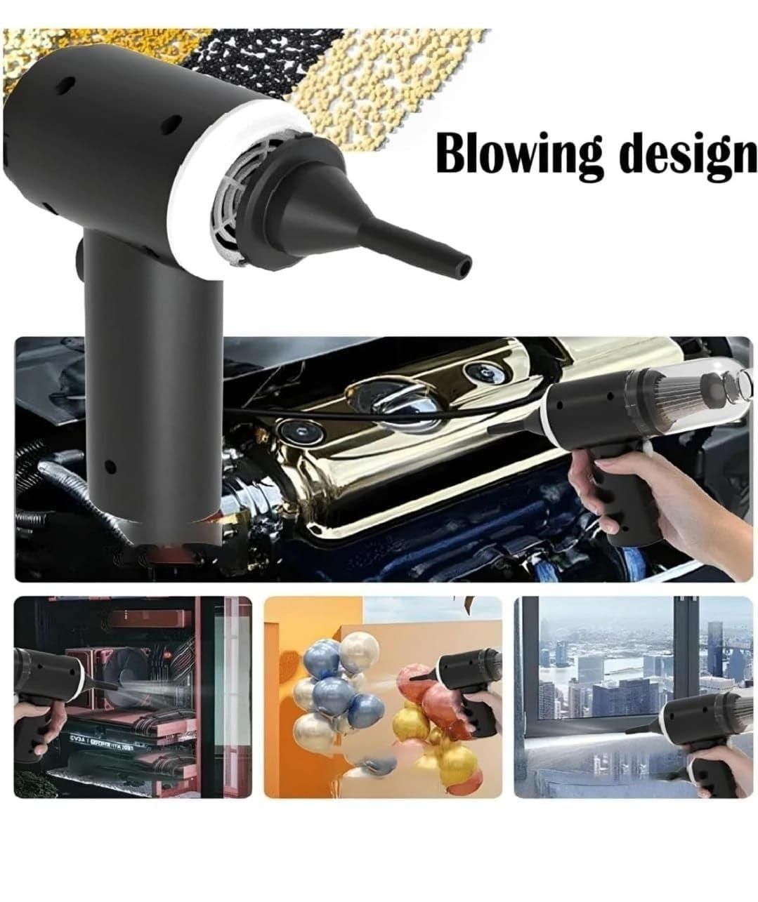 Portable Vacuum Suction Cleaner – Powerful Wireless Air Duster