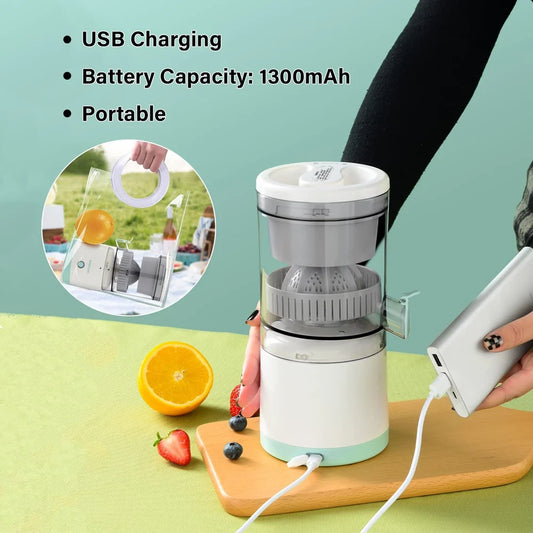Electric Citrus Juicer – Fresh Orange & Lemon Juice in Seconds