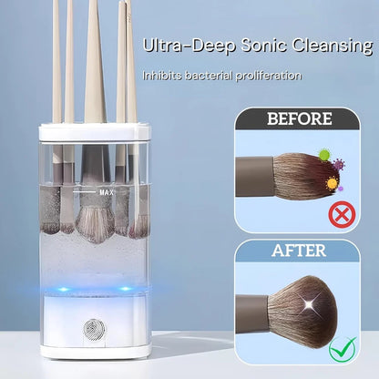 Electric Makeup Brush Cleaner & Dryer – Deep Clean in Seconds