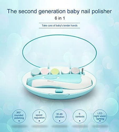 Baby Nail Clipper with LED Light – Safe & Easy Grooming Tool for Newborns and Toddlers