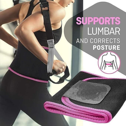 Adjustable Waist Trimmer Belt – Sweat-Boosting Core Support for Slimmer Waist